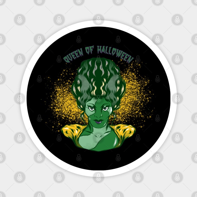 Queen of Halloween Magnet by Ghoulverse